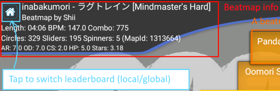 Leaderboard switch button location